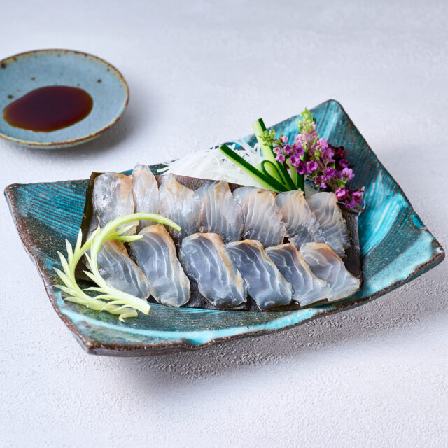 千葉県九十九里ひらめ昆布〆(生食用)