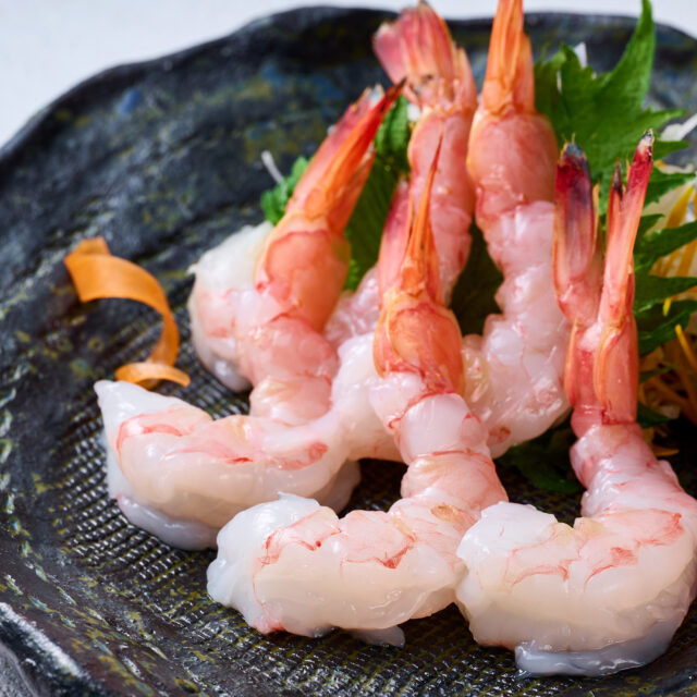 三重県尾鷲 ヒゲナガエビお造り（生食用）